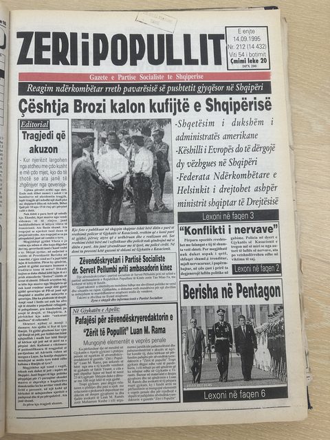 Zëri i Popullit 1995-09-14